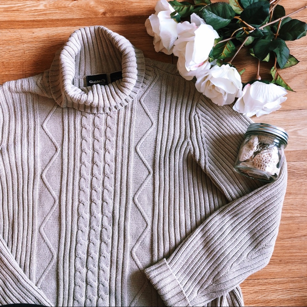 FP cowl neck sweater